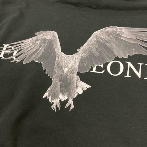 【中古】フォーサムワン FORSOMEONE トレーナー 長袖 フード プリント コットン 78000639 40 黒 ブラック 白 ホワイト グレー メンズ 中古】フォーサムワン FORSOMEONE トレーナー 長袖 フード プリント