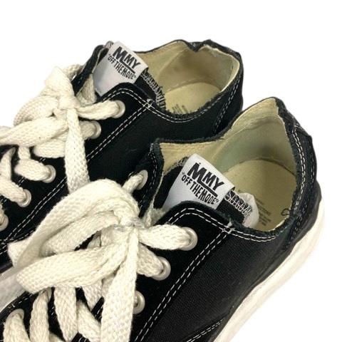【中古】ミハラヤスヒロ MIHARA YASUHIRO A03FW702 CANVAS SUEDE LOWCUT SNEAKERS スニーカー ローカット ステッチ 43 ブラック メンズ 中古】ミハラヤスヒロ MIHARA YASUHIRO A03FW702 CANVAS SUEDE LOWCUT