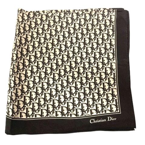 中古】クリスチャンディオール Christian Dior スカーフ ストール