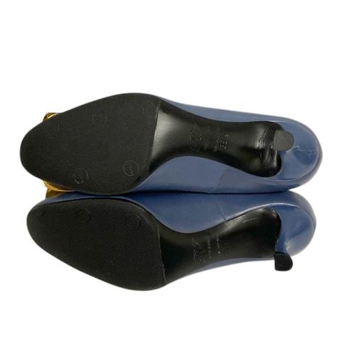 中古】ロジェヴィヴィエ ROGER VIVIER パンプス ラウンドトゥ バックル