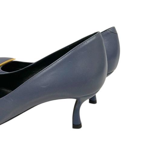 中古】ロジェヴィヴィエ ROGER VIVIER パンプス ラウンドトゥ バックル