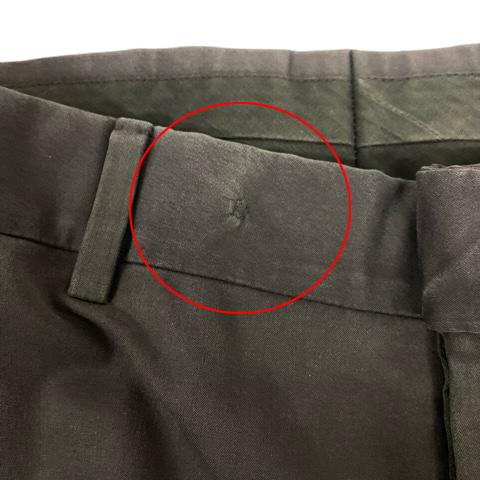 【中古】プラダ PRADA テーラードジャケット パンツ セットアップ  シングル イタリア製 46S ブラック メンズ 中古】プラダ PRADA テーラードジャケット パンツ セットアップ