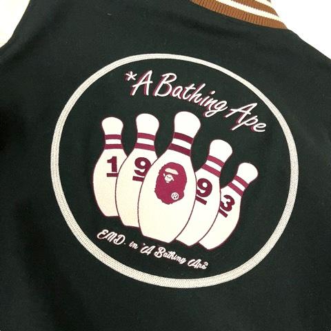 中古】アベイシングエイプ A BATHING APE バーシティジャケット