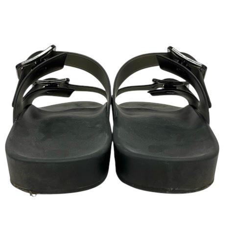 【中古】バレンシアガ BALENCIAGA 656940 MALLORCA SANDAL マヨルカ クリアサンダル ラバーストラップ 43 黒 ブラック メンズ 中古】バレンシアガ BALENCIAGA 656940 MALLORCA SANDAL マヨルカ