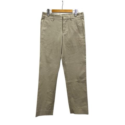 【中古】ヘルムートラング HELMUT LANG パンツ スラックス 無地 コットン混 46 ベージュ メンズ