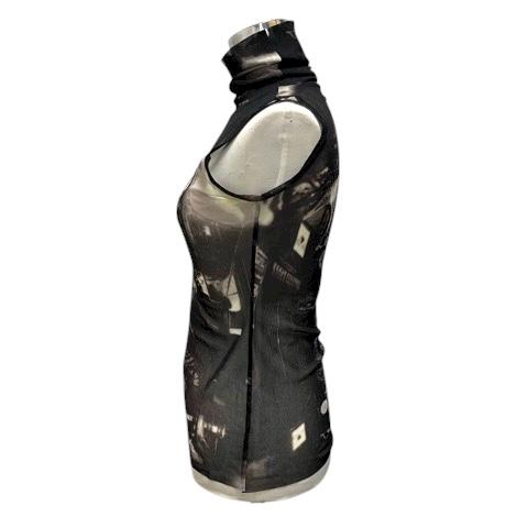 中古】ジャンポールゴルチエ カットソー ノースリーブ タートルネック