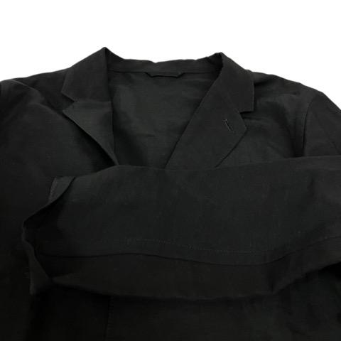 【中古】トゥモローランド ル ヴェルヌイユ LE VERNEUIL セットアップ ジャケット パンツ 長袖 無地 T191500 40 黒 ブラック メンズ_4