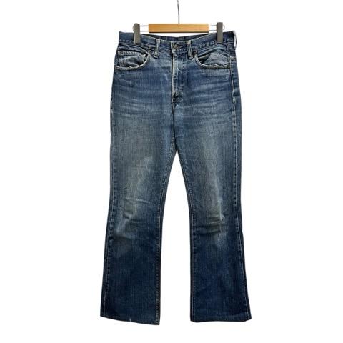 【中古】リーバイス ビンテージ クロージング LEVI'S VINTAGE CLOTHING デニム ジーンズ 無地 517-0217 70s ボタン裏2 青 ブルー メンズ