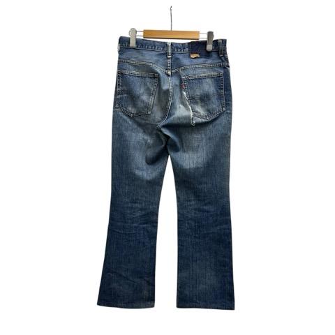 【中古】リーバイス ビンテージ クロージング LEVI'S VINTAGE CLOTHING デニム ジーンズ 無地 517-0217 70s ボタン裏2 青 ブルー メンズ_1