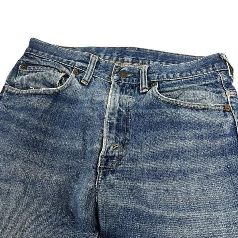 【中古】リーバイス ビンテージ クロージング LEVI'S VINTAGE CLOTHING デニム ジーンズ 無地 517-0217 70s ボタン裏2 青 ブルー メンズ_4