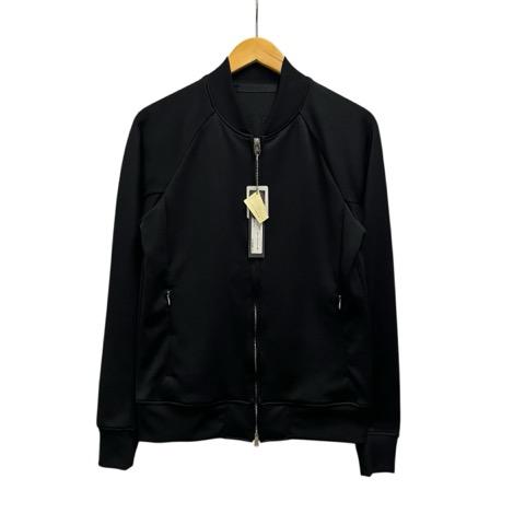 【中古】未使用品 ロアー roar 15AW ジャージ ブルゾン 長袖 総柄 スワロフスキー 15FRB-05A 2 黒 ブラック シルバー メンズ