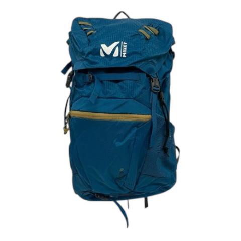 【中古】ミレー MILLET バックパック リュック ナイロン ロゴ アウトドア N0013126H 青 ブルー メンズ