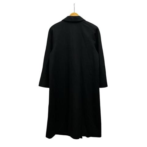 【中古】ピアチェンツァ PIACENZA コート 長袖 無地 カシミヤ 391-A F 黒 ブラック レディース_1