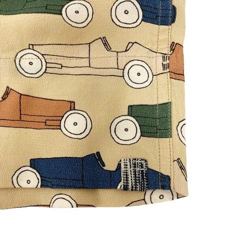 【中古】ビズビム VISVIM シャツ カジュアルシャツ 開襟シャツ 総柄 半袖 3 ベージュ マルチカラー メンズ_3