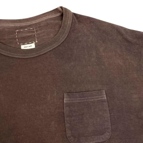 【中古】ビズビム VISVIM 0123105010008 23SS Tシャツ クルーネック 天然染色加工 コットン 半袖 3 グレー メンズ_6