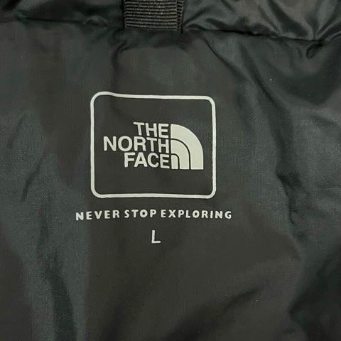 【中古】ザノースフェイス THE NORTH FACE NY81508 マウンテンパーカー ブルゾン 迷彩柄 ロゴ ナイロン 中わた 長袖 L 緑 カーキ メンズ_2
