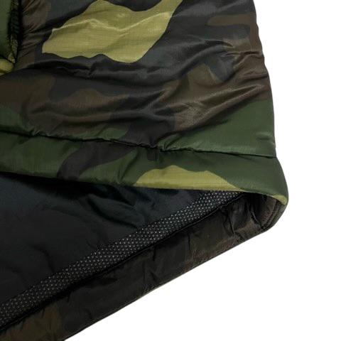 【中古】ザノースフェイス THE NORTH FACE NY81508 マウンテンパーカー ブルゾン 迷彩柄 ロゴ ナイロン 中わた 長袖 L 緑 カーキ メンズ_6