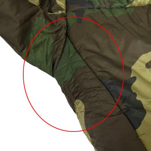 【中古】ザノースフェイス THE NORTH FACE NY81508 マウンテンパーカー ブルゾン 迷彩柄 ロゴ ナイロン 中わた 長袖 L 緑 カーキ メンズ_8
