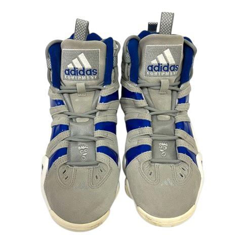 【中古】アディダス adidas didas Crazy 8 'Grey Royal Blue' IG3737 スニーカー ハイカット ロゴ 27.0 グレー 青 ブルー メンズ_1