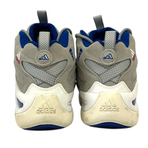 【中古】アディダス adidas didas Crazy 8 'Grey Royal Blue' IG3737 スニーカー ハイカット ロゴ 27.0 グレー 青 ブルー メンズ_3