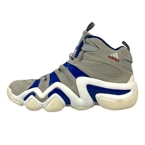 【中古】アディダス adidas didas Crazy 8 'Grey Royal Blue' IG3737 スニーカー ハイカット ロゴ 27.0 グレー 青 ブルー メンズ_4