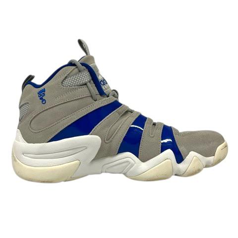 【中古】アディダス adidas didas Crazy 8 'Grey Royal Blue' IG3737 スニーカー ハイカット ロゴ 27.0 グレー 青 ブルー メンズ_5