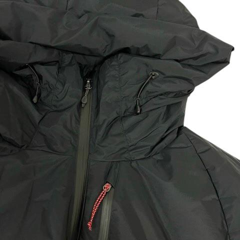 【中古】ナンガ NANGA ND2441-1A001 ダウンジャケット オーロラテックス フード フェザー混 ワンポイントロゴ 長袖 L ブラック メンズ_3