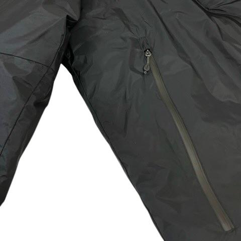 【中古】ナンガ NANGA ND2441-1A001 ダウンジャケット オーロラテックス フード フェザー混 ワンポイントロゴ 長袖 L ブラック メンズ_7