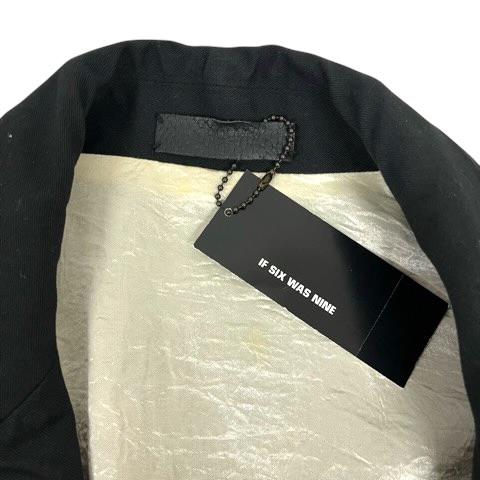 【中古】イフシックスワズナイン IF SIX WAS NINE 6612BDF テーラードジャケット ブレザー センターベント 長袖 2_2