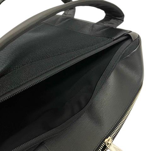 【中古】未使用品 ポールスミス PAUL SMITH APS543-10 バックパック リュック デイパック レザー ワンポイントロゴ ブラック メンズ_7