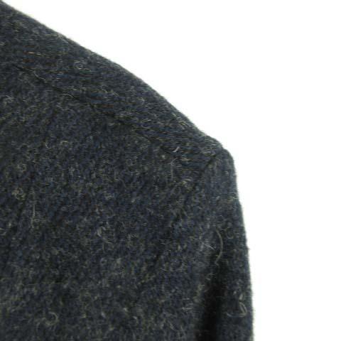 中古 ジョンブル Johnbull Ah9 チェスター フィールド コート コットン ウール混 ニット ネイビー 紺 Mの通販はau Pay マーケット ブランド古着のベクトル