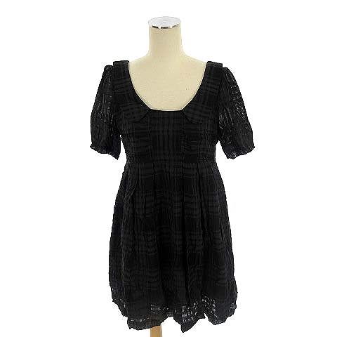 中古 ジルスチュアート Jill Stuart ワンピース チェック 半袖 ブラック 黒 2 Vgp00 レディースの通販はau Pay マーケット ブランド古着のベクトル