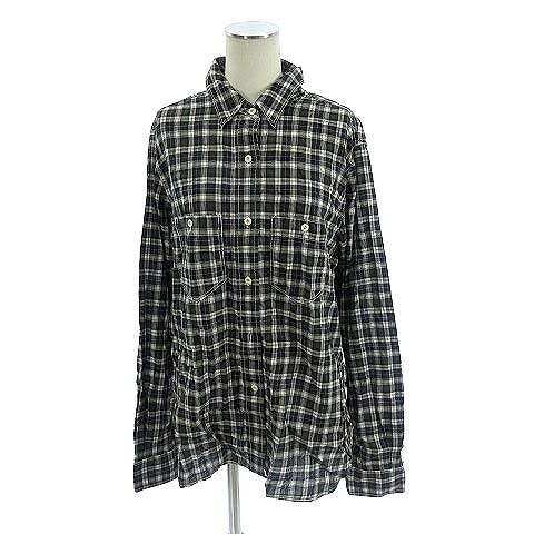 中古 アングリッド Ungrid ルーズ チェック シャツ 長袖 グリーン系 緑系 F Ibs56 レディースの通販はau Pay マーケット ブランド古着のベクトル