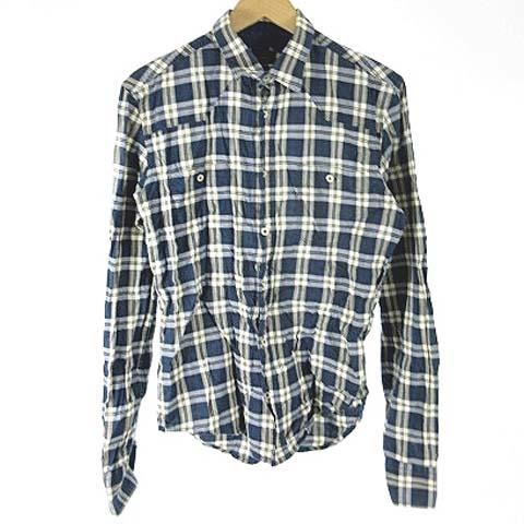 中古 ザラマン Zara Man Slim Fit スリムフィット チェック ワーク シャツ コットン 長袖 ブルー 青 022 の通販はau Pay マーケット ブランド古着のベクトル