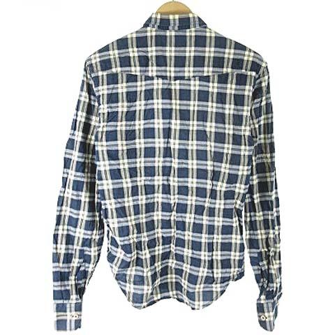 中古 ザラマン Zara Man Slim Fit スリムフィット チェック ワーク シャツ コットン 長袖 ブルー 青 022 の通販はau Pay マーケット ブランド古着のベクトル