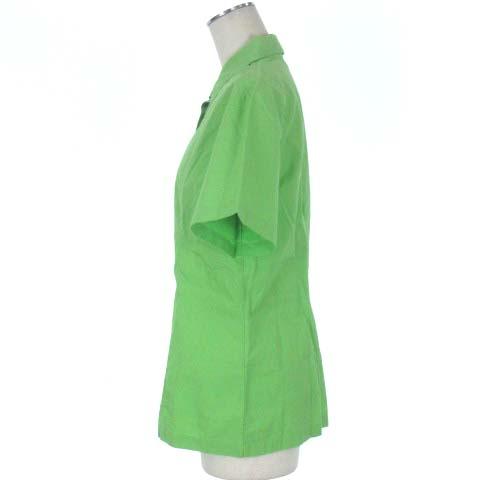 中古 アランマヌキャン Alain Manoukian シャツ シンプルデザイン 無地 半袖 グリーン 緑 38 トップス レディースの通販はau Pay マーケット ブランド古着のベクトル