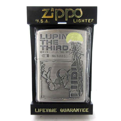 中古】未使用品 ジッポー ZIPPO ルパン三世 LUPIN ?V オイルライター