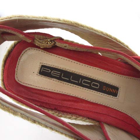 中古】ペリーコ PELLICO エスパドリーユ サンダル ウェッジソール 