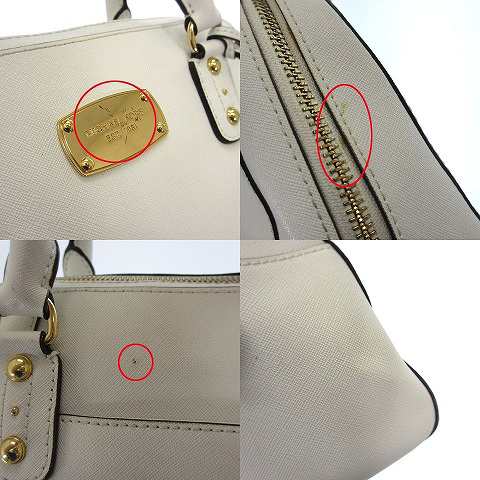 中古】マイケルコース MICHAEL KORS 2way ハンドバッグ ショルダーストラップ グレインレザー 白 ホワイト □GY01の通販はau  PAY マーケット - ブランド古着のベクトル | au PAY マーケット－通販サイト