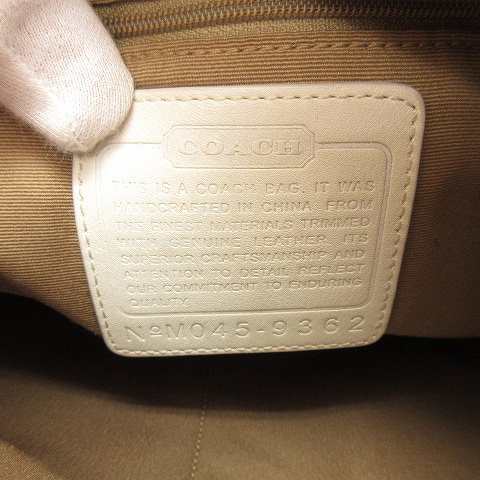 中古】コーチ COACH 9362 ショルダーバッグ シグネチャー キャンバス