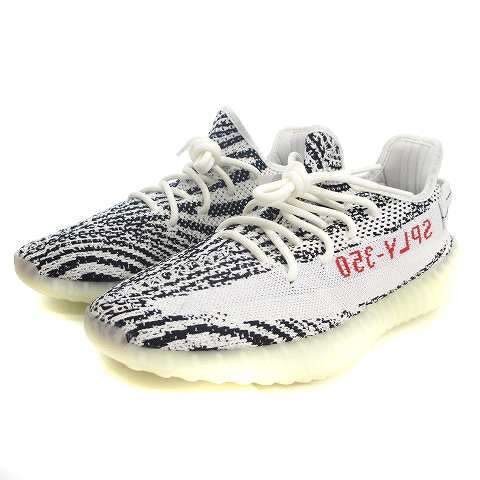 中古】未使用品 アディダス YEEZY BOOST 350 V2 Zebra イージー ...