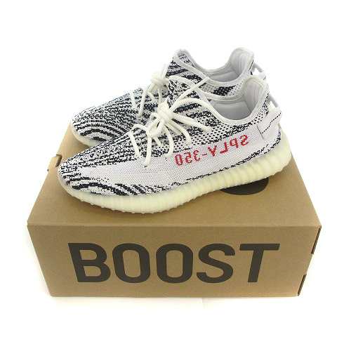 中古】未使用品 アディダス YEEZY BOOST 350 V2 Zebra イージー