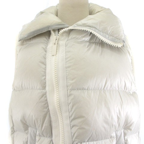 中古】サカイ sacai 17-03412 ダウンベスト ジップアップ ホワイト 白