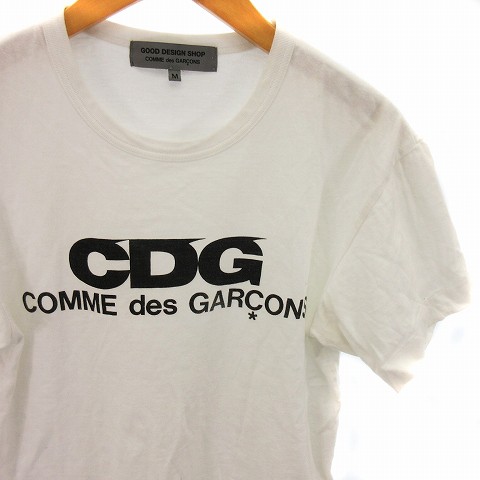 ☆グッドデザインショップ コムデギャルソン CDG ロゴ ハーフパンツ USA製-