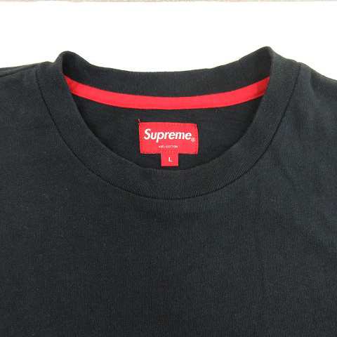 中古】シュプリーム SUPREME Tシャツ 半袖 ロゴ 国内正規 コットン L