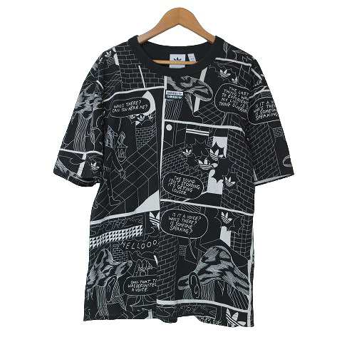 中古】アディダスオリジナルス R.Y.V. グラフィック 半袖Ｔシャツ