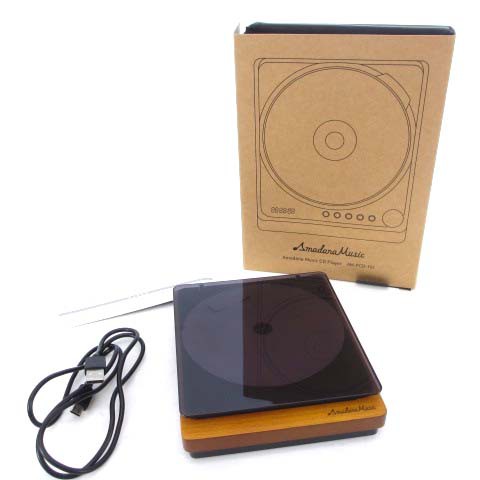 アマダナ Amadana Music CD Player CDプレイヤー AM-PCD-101 USB電源