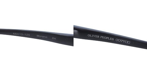 中古】オリバーピープルズ OLIVER PEOPLES Morano サングラス ブラック ...