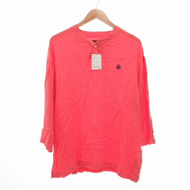 【中古】未使用品 アールディーズ ALDIES タグ付き Henley Neck Half Sleeve T ヘンリーネック ロンT Tシャツ Mの通販は 5,200円
