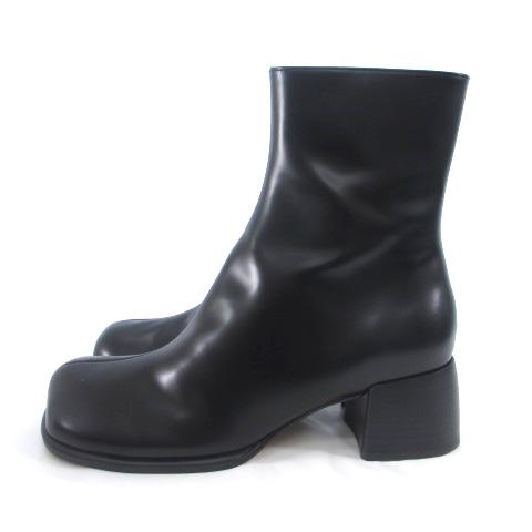 中古】未使用品 alm. ADELA LEATHER BOOTS ブーツ ショート 中古】未使用品 alm. ADELA LEATHER BOOTS ブーツ ショート